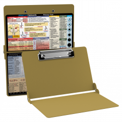 WhiteCoat Clipboard® - Tactical Brown Primary Care Edition
